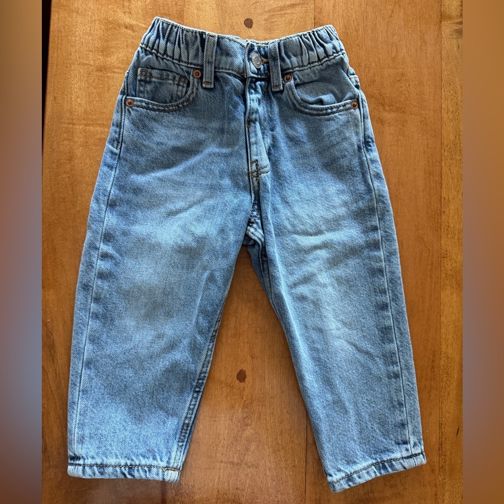 Zara Light Blue Denim Jeans